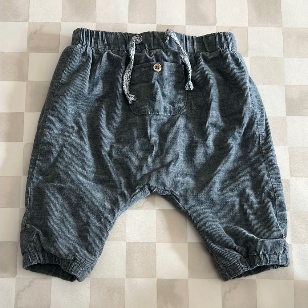 Zara Gray Baby Pants 1-3 Months
